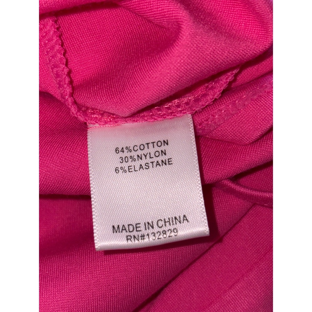 NWOT Lovers + Friends Penny Maxi Dress Pink Multi Red Colorblock Strapless Sz SM - Picture 8 of 8